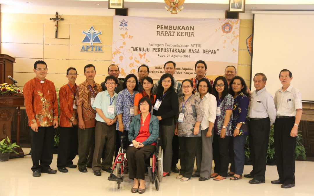 RAPAT KERJA KEPALA PERPUSTAKAAN JARINGAN PERPUSTAKAAN APTIK (JPA) Unika Widya Karya Malang, 27 – 29 Agustus 2014