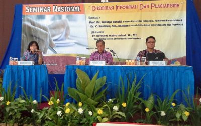 SEMINAR NASIONAL : DISEMINASI INFORMASI DAN PLAGIARISME