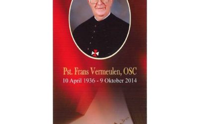SELAMAT JALAN Pst. Frans Vermeulen, OSC