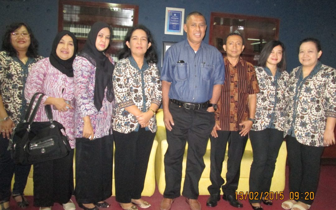 KUNJUNGAN STUDI BANDING PERPUSTAKAAN UTSMAN BIN AFFAN – UNIVERSITAS MUSLIM INDONESIA