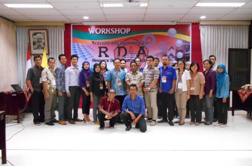 Workshop “Menyongsong Implementasi RDA (Resources Description and Access)”