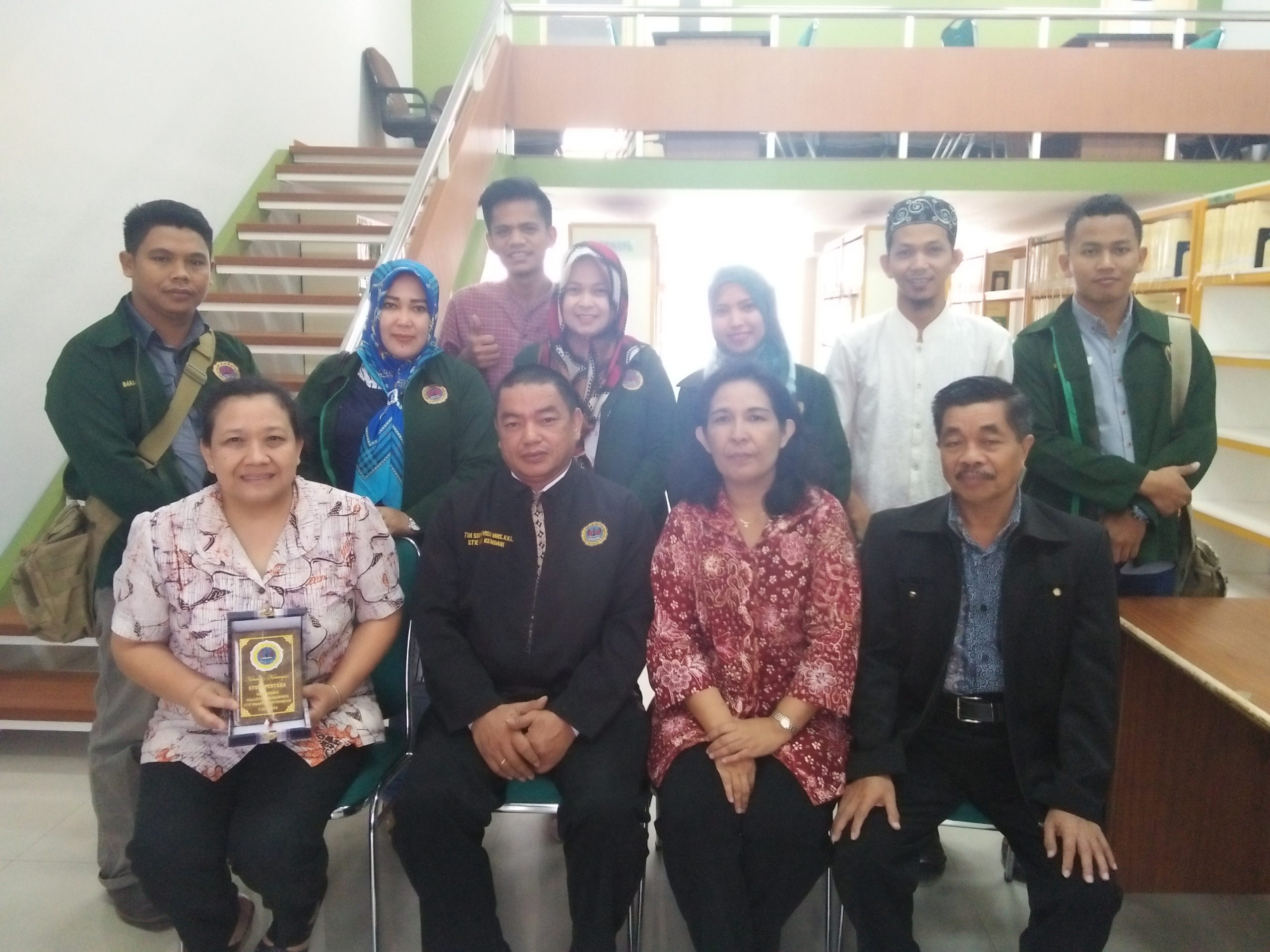 Gambar 1 – Kunjungan Mahasiswa Prodi MM – STIE 66 KENDARI