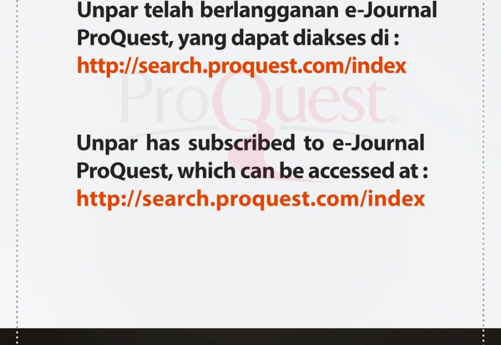 E-Journal Proquest