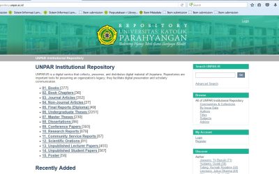 SUDAHKAH ANDA MENGAKSES REPOSITORY INSTITUSI UNPAR ?