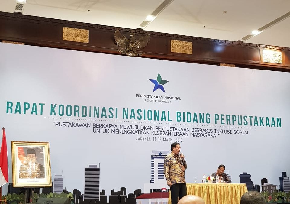 Rapat Koordinasi Nasional Bidang Perpustakaan Tahun 2019